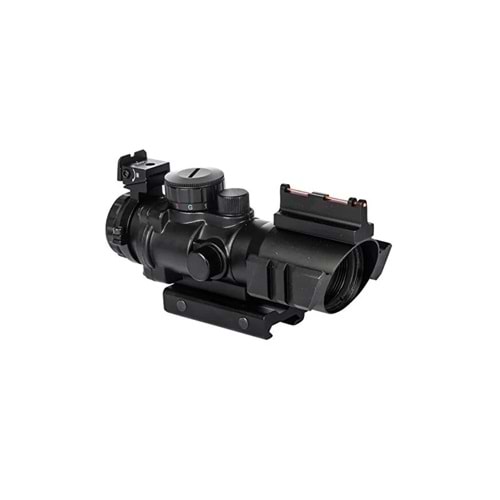 Spike 4x32 Arpacıklı 3 Renk Işıklı Taktikal Dürbün