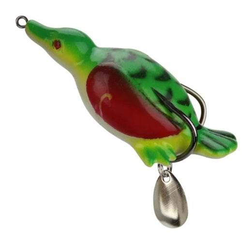 Captain 3073 Col:2 Simulate Duck Soft 11gr 7cm Turna Silikonu Suni Yem