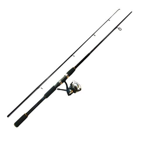 Superlua 270cm. 15-40 gr. Spin At Çek Kamışı JM3000lik Makine Olta Takımı Seti