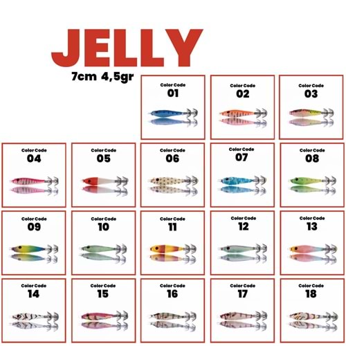 Pandora Jelly Soft 7cm 4.3gr Kalamar Zokası