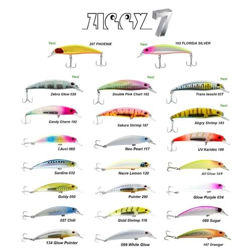 Fujin Ziggy 70mm 9.6gr Sinking LRF Maket Balık