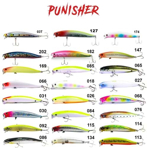 Fujin Punisher 105mm 16gr Maket Balık