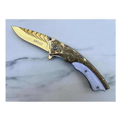 Mtech MT-1009B Kemer Klipsli Desenli Çakı