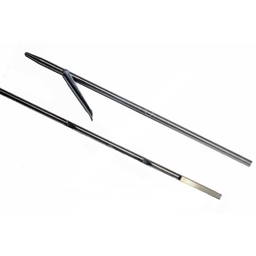 140cm 6.5mm Paslanmaz Çelik Çentikli Tahitian Zıpkın Şişi