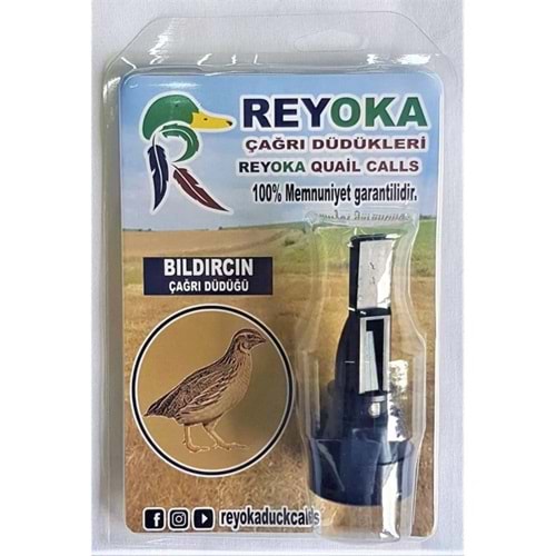 Reyoka Bıldırcın Çağrı Düdüğü