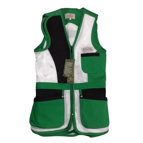 SPAYKO Atıcı Trap Yeleği Yeşil L Beden