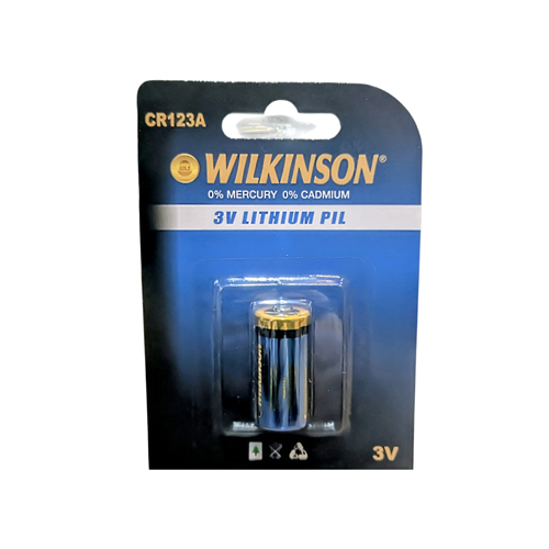 Wilkinson Lithium Beeper Ferma Tasması Pili CR123A