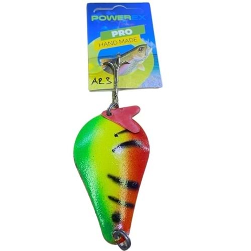 Powerex PRO 30 gr. Pike 6,5 cm. AR3 Metal Kaşık Sahte Yem