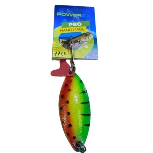 Powerex PRO 26 gr. 6,5 cm. 7710 Metal Kaşık Sahte Yem