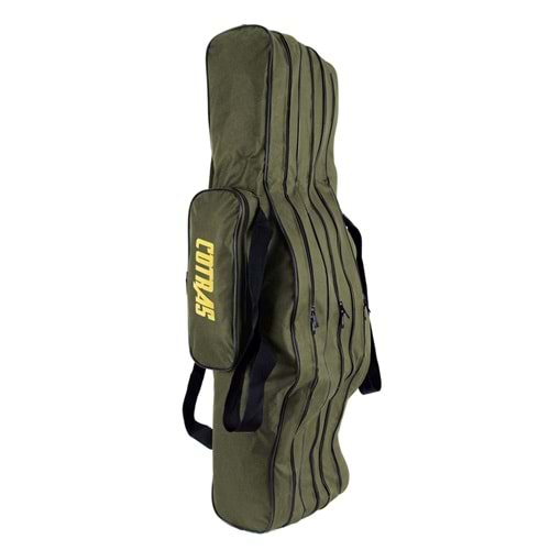 Cotras Haki Olta Kamış Çantası 130cm 4 Gözlü