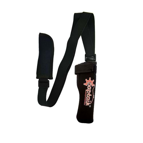 Captain Spin Kamış Koruma Kılıf Askılı Lastikli 3mm Neopren Kumaş