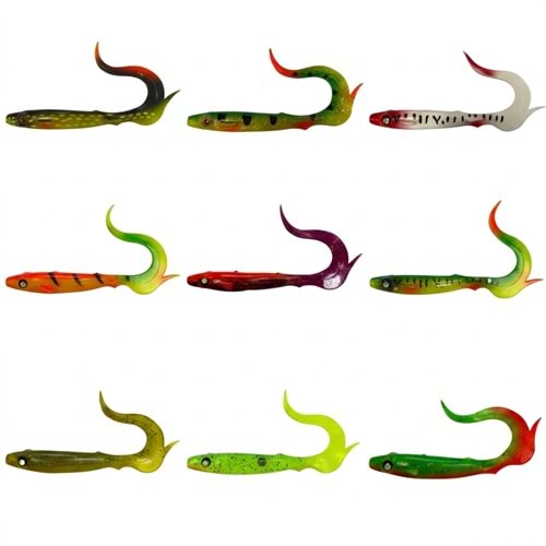 Powerex Shock Tail 19 cm 18 gr Orak Kuyruklu Suni Yem