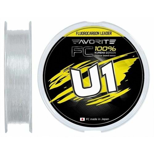 Favorite U1 30m. Fluorocarbon Olta Misinası