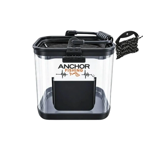 Anchor Şeffaf Katlanır Yaşatma Kovası 24 cm