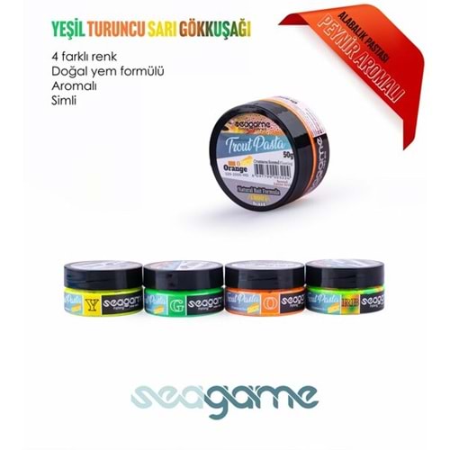 Seagame Trout Pasta Peynir Aromalı Alabalık Hamuru