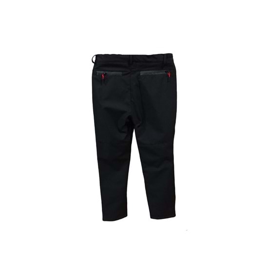 Siyah Softshell Pantalon İçi Polarlı Gizli Fermuarlı - M