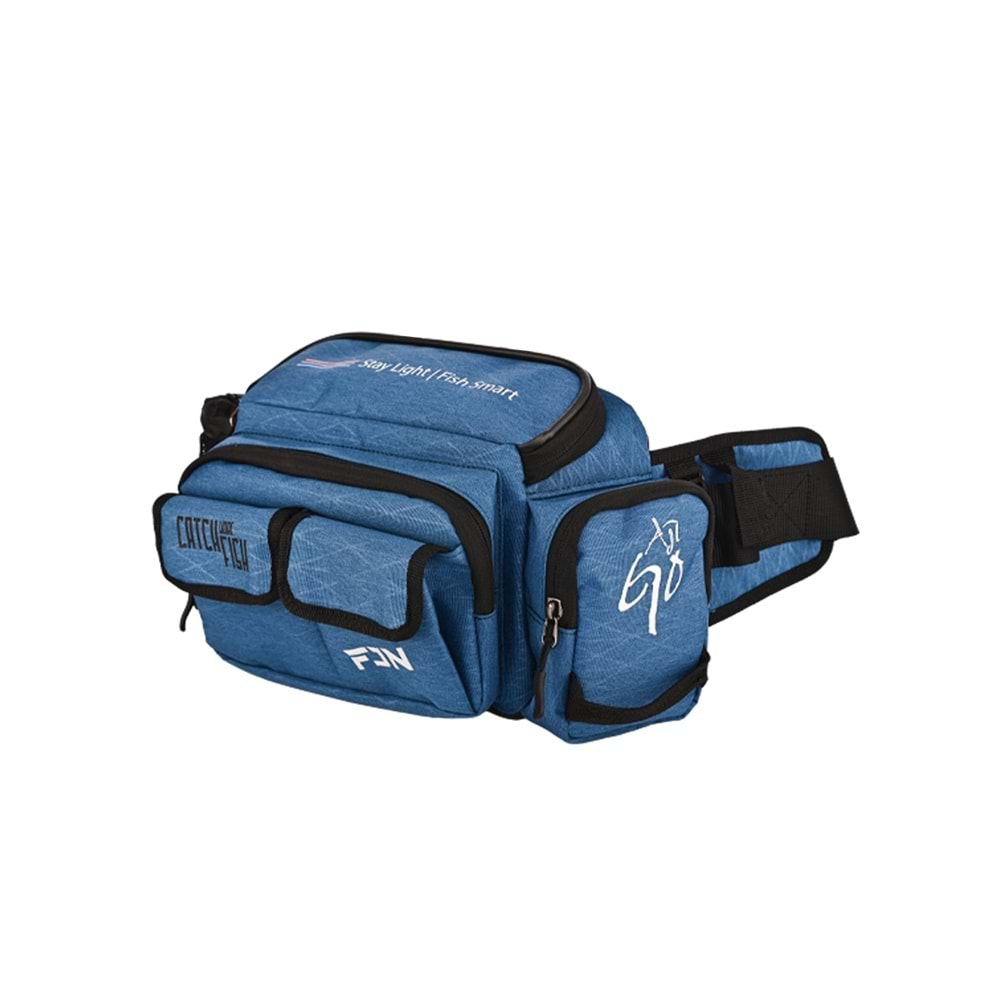 Fujin AjiGo Bel Çantası Indigo - Balıkçı Çantası