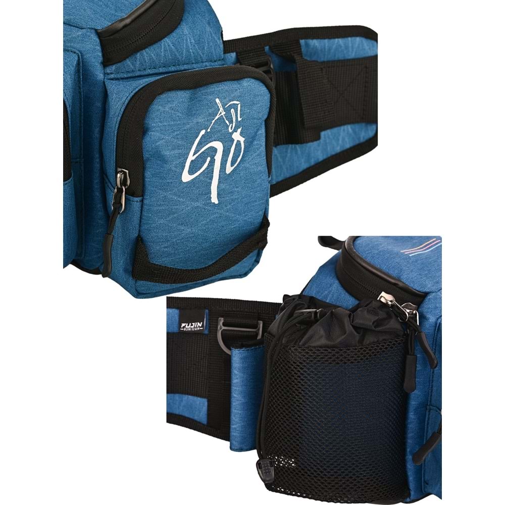 Fujin AjiGo Bel Çantası Indigo - Balıkçı Çantası