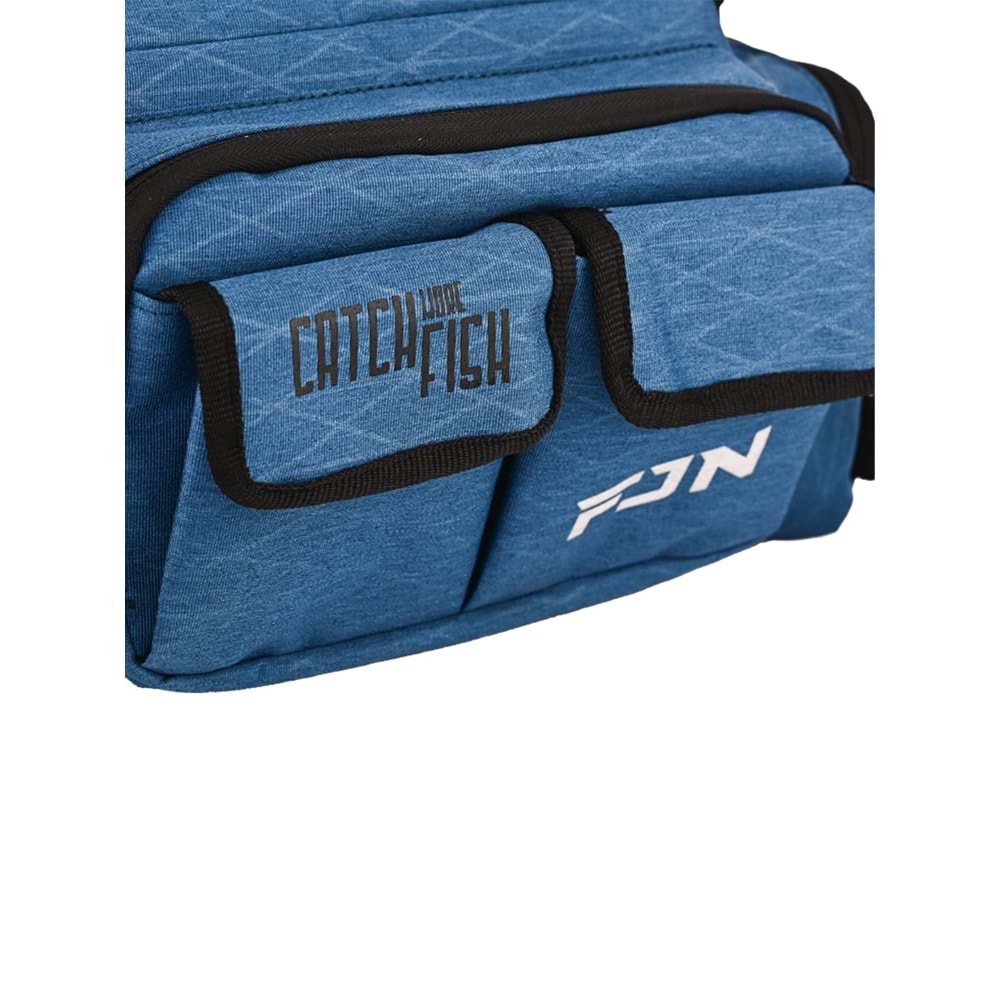 Fujin AjiGo Bel Çantası Indigo - Balıkçı Çantası