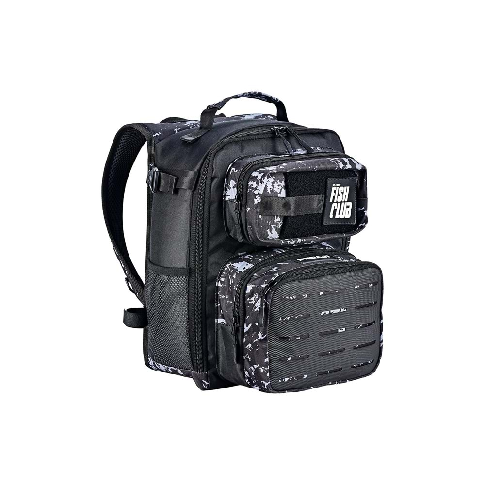 Fujin ProAji Back Pack Black Camo Balıkçı Sırt Çantası