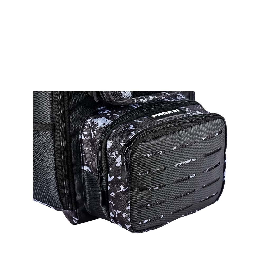 Fujin ProAji Back Pack Black Camo Balıkçı Sırt Çantası