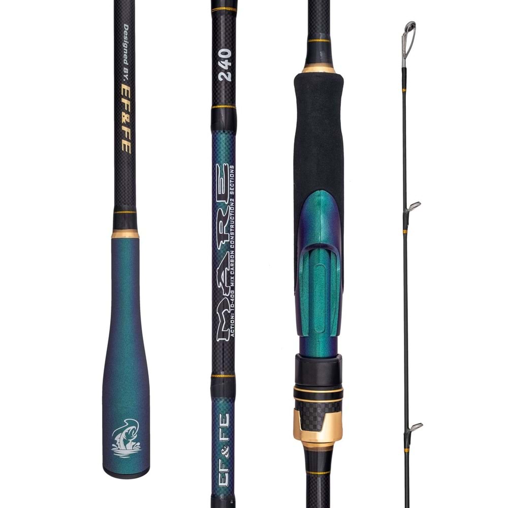 Effe Mare 2.40m 15-45gr Spin Olta Kamışı