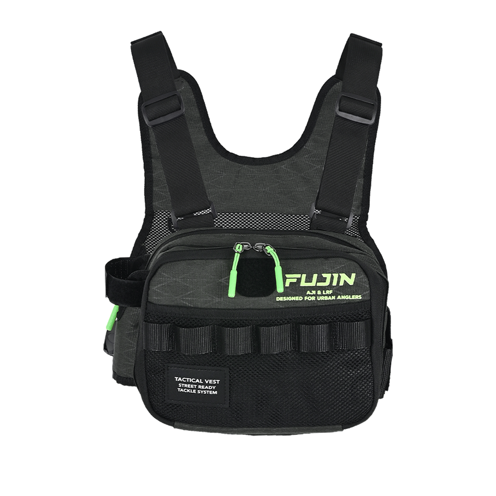 Fujin Aji Vest Tactical Khaki Balıkçı Çantası