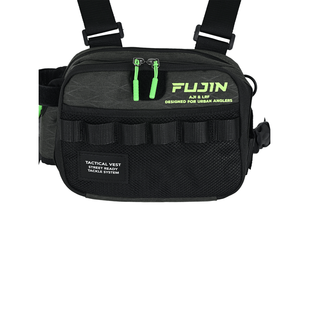 Fujin Aji Vest Tactical Khaki Balıkçı Çantası