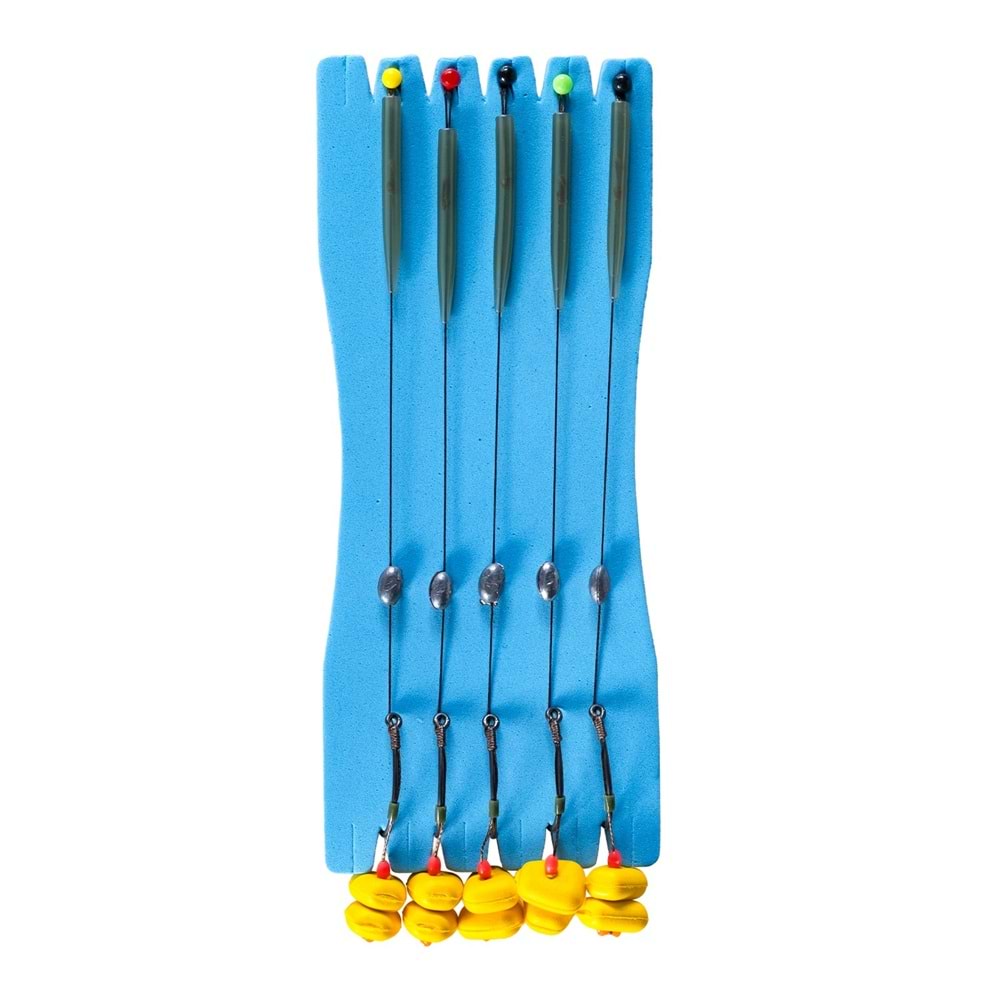 Effe Carp Rig With Needle HG3516 Mısırlı Kokulu İğneli Sazan / Boilie Hazır Takımı - NO-4