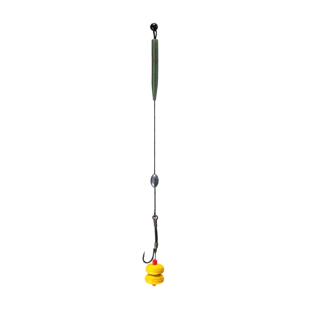 Effe Carp Rig With Needle HG3516 Mısırlı Kokulu İğneli Sazan / Boilie Hazır Takımı - NO-4